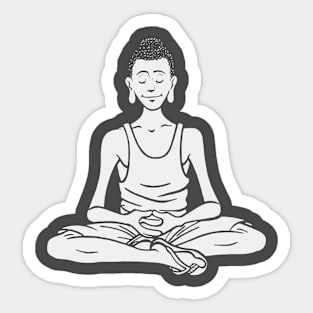 Regular Buddha Sticker